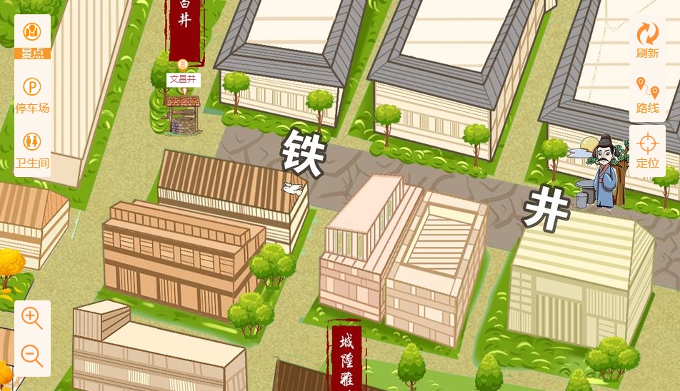 克什克腾智慧景区：手绘地图与语音导览的完美融合