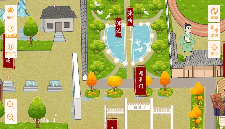 克什克腾手绘地图景区语音讲解导览系统：智慧景区建设的基石